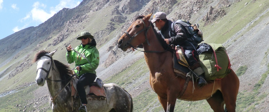Знакомство с киргизской лошадью